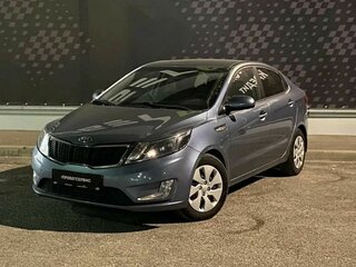 2013 Kia Rio 5-speed III, голубой, 860000 рублей, вид 1