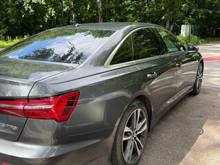 2021 Audi A6 45 TFSI V (C8), серый, 4290000 рублей, вид 3