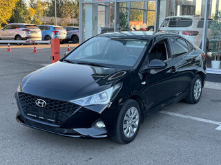 2020 Hyundai Solaris II Рестайлинг, чёрный, 1394000 рублей, вид 1