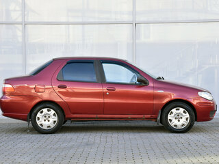 2008 Fiat Albea I Рестайлинг, красный, 210000 рублей, вид 3
