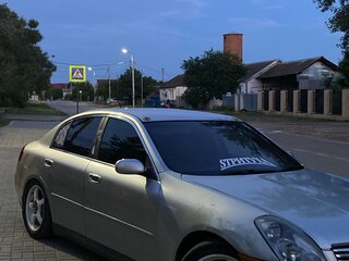 2002 Nissan Skyline XI (V35), серебристый, 350000 рублей, вид 2