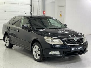 2011 Skoda Octavia II (A5) Рестайлинг, чёрный, 769000 рублей, вид 1