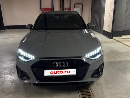 2022 Audi A4 35 TFSI V (B9) Рестайлинг, серый, 3500000 рублей, вид 5