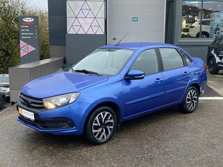 2019 Lada (ВАЗ) Granta I Рестайлинг, синий, 580000 рублей, вид 2