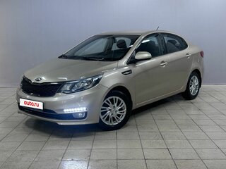 2015 Kia Rio III Рестайлинг, бежевый, 1050000 рублей, вид 1