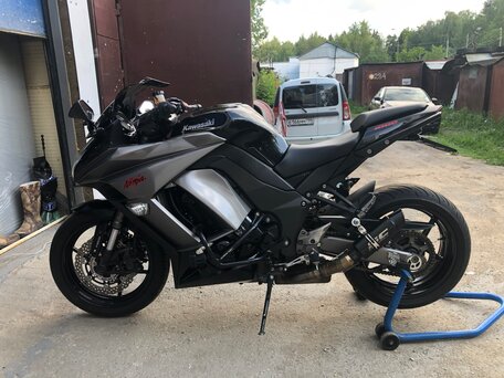 2012 Kawasaki Z 1000SX, чёрный, 700000 рублей, вид 2
