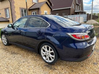 2010 Mazda 6 II (GH) Рестайлинг, синий, 650000 рублей, вид 1