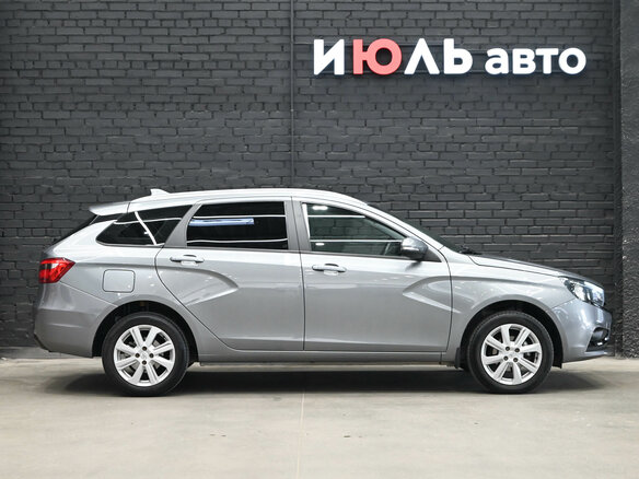 2020 Lada (ВАЗ) Vesta SW I, серый, 1100000 рублей - вид 9