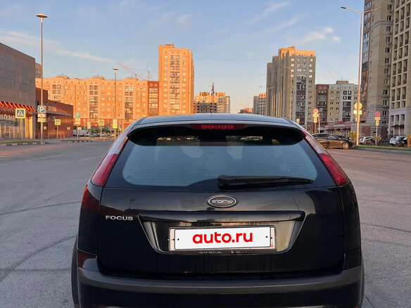 2007 Ford Focus II, чёрный, 430000 рублей - вид 4