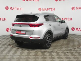 2017 Kia Sportage IV, серебристый, 1939000 рублей, вид 5