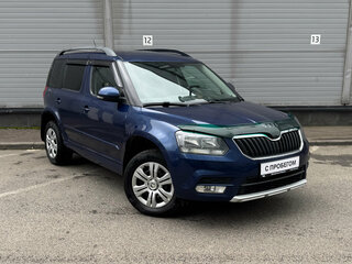 2015 Skoda Yeti I Рестайлинг, синий, 1249000 рублей, вид 3