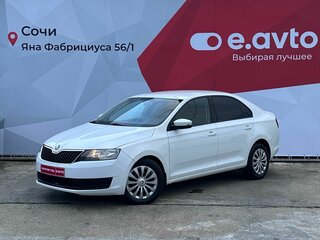 2018 Skoda Rapid I Рестайлинг, белый, 890000 рублей, вид 1