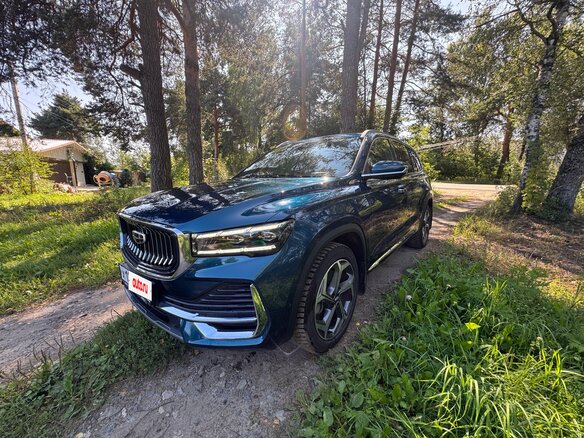 2023 Geely Monjaro (Xingyue L) I, синий, 3500000 рублей