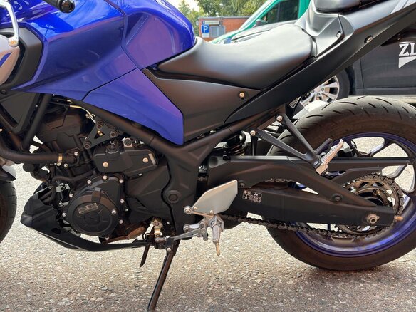 2021 Yamaha MT-03, синий, 500000 рублей - вид 1