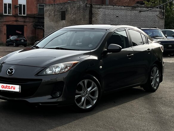 2011 Mazda 3 II (BL) Рестайлинг, серый