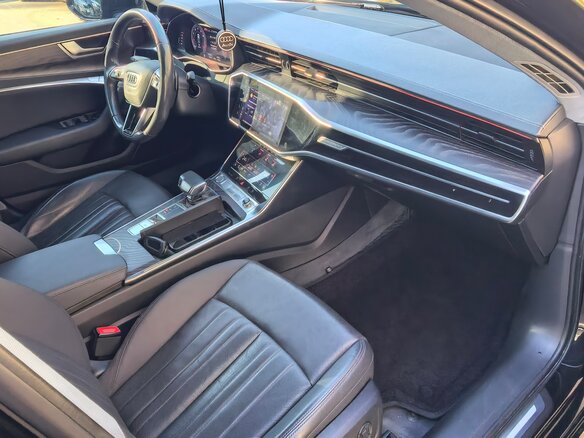 2019 Audi A6 45 TFSI V (C8), чёрный, 3100000 рублей - вид 7