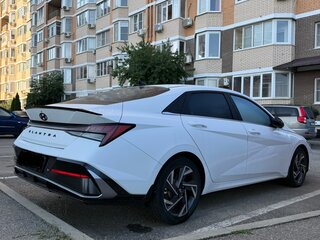 2023 Hyundai Elantra VII (CN7) Рестайлинг, белый, 1300000 рублей, вид 4