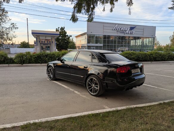 2007 Audi A4 III (B7), чёрный, 1120000 рублей - вид 4