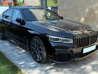 2019 BMW 7 серии 730d xDrive VI (G11/G12) Рестайлинг, чёрный, 5100000 рублей, вид 2