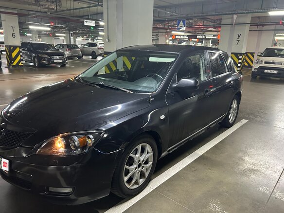 2006 Mazda 3 I (BK) Рестайлинг, чёрный, 400000 рублей - вид 5