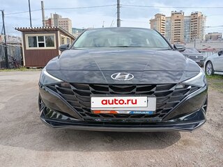 2022 Hyundai Elantra VII (CN7), чёрный, 1513000 рублей, вид 2
