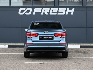 2015 Kia Rio 6-speed III, голубой, 1324000 рублей, вид 4