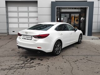 2018 Mazda 6 III (GJ) Рестайлинг, белый, 1859000 рублей, вид 5