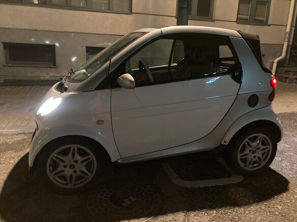 2002 Smart Fortwo City-Cabrio I, серебристый - вид 7