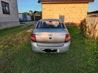 2012 Lada (ВАЗ) Granta I, серебристый, 310000 рублей, вид 4