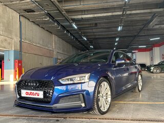 2017 Audi A5 II (F5), синий, 3000000 рублей, вид 2