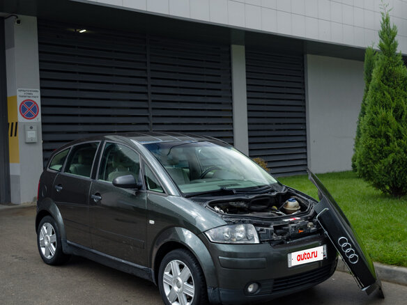 2001 Audi A2, зелёный - вид 4