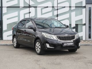 2012 Kia Rio 5-speed III, чёрный, 696000 рублей, вид 1