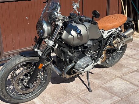 2018 BMW R Nine T Scrambler, серебристый, 1200000 рублей, вид 5