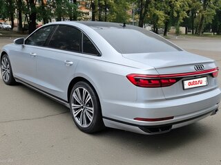 2018 Audi A8 Long 55 TFSI IV (D5), серебристый, 4500000 рублей, вид 4