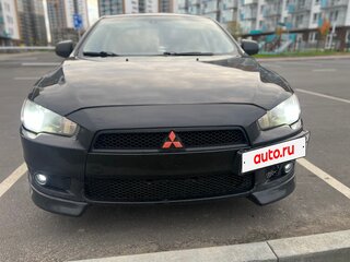 2008 Mitsubishi Lancer X, чёрный, 830000 рублей, вид 3