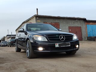 2007 Mercedes-Benz C-Класс 280 III (W204), чёрный, 1400000 рублей, вид 2