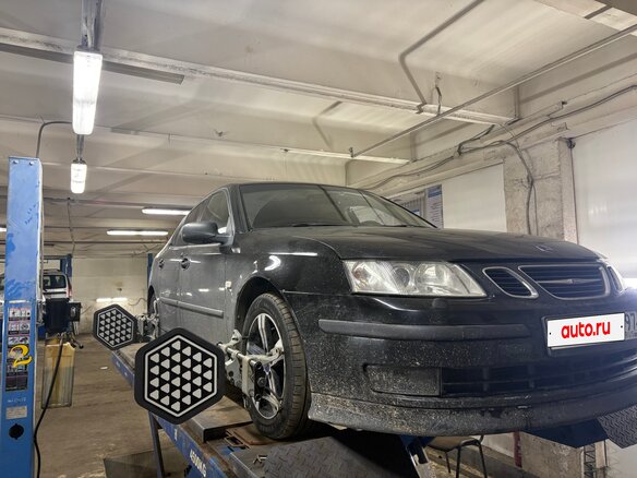 2007 Saab 9-3 II, чёрный, 600000 рублей - вид 2