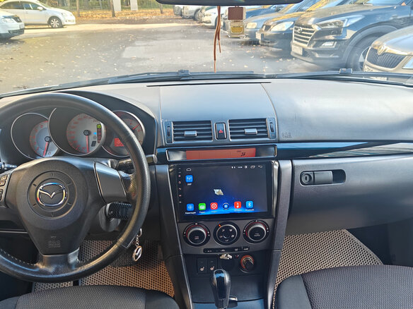 2008 Mazda 3 I (BK) Рестайлинг, серый, 560000 рублей - вид 8