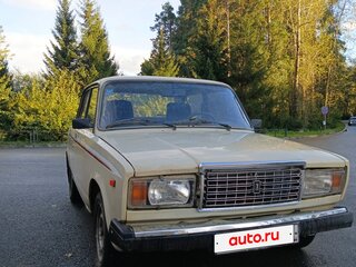 1991 Lada (ВАЗ) 2107, бежевый, 110000 рублей, вид 1