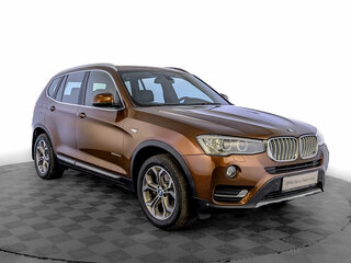 2016 BMW X3 20d xDrive II (F25) Рестайлинг, коричневый, 3200000 рублей, вид 3