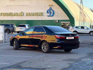 2016 Toyota Camry VII (XV50) Рестайлинг, чёрный, 2160000 рублей, вид 4