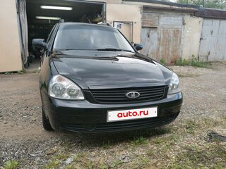 2012 Lada (ВАЗ) Priora I, чёрный, 399000 рублей, вид 1