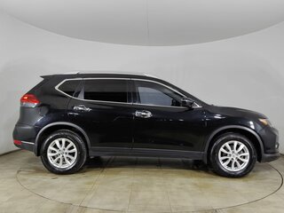 2017 Nissan Rogue II Рестайлинг, чёрный, 1735000 рублей, вид 4