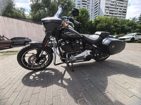 2020 Harley-Davidson Sport Glide, чёрный, 2300000 рублей, вид 1