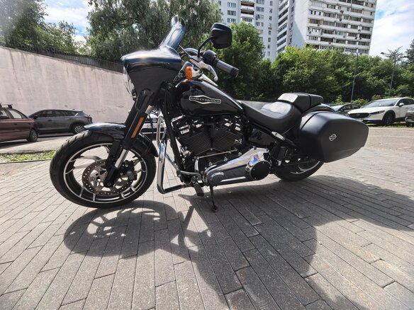 2020 Harley-Davidson Sport Glide, чёрный, 2300000 рублей