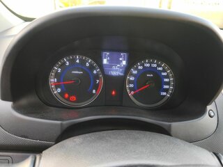 2016 Hyundai Solaris I Рестайлинг, серый, 849000 рублей, вид 2