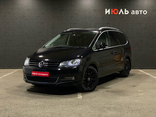 2012 Volkswagen Sharan II, чёрный, 1395000 рублей, вид 1