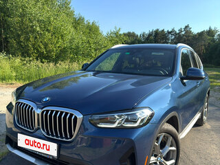 2021 BMW X3 30i III (G01) Рестайлинг, синий, 2600000 рублей, вид 1