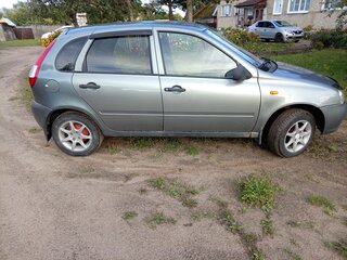 2008 Lada (ВАЗ) Kalina I, серый, 300000 рублей, вид 2