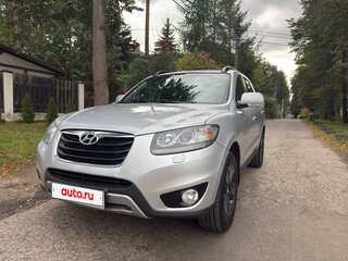 2011 Hyundai Santa Fe II Рестайлинг, серебристый, 1300000 рублей, вид 1